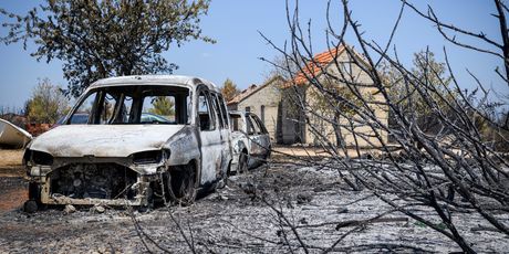 Posljedice požara u okolici Skradina - 1