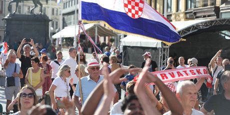 Doček olimpijaca u Zagrebu