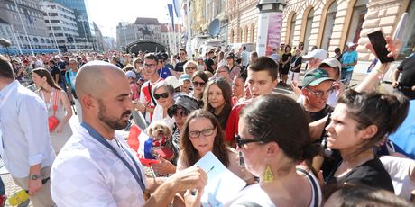 Doček olimpijaca u Zagrebu