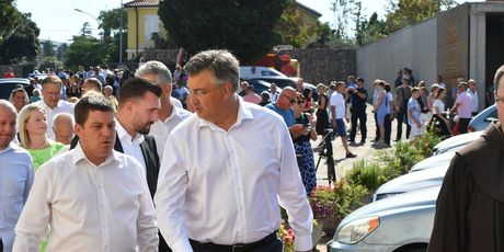 Andrej Plenković i Oleg Butković na Trsatu - 2