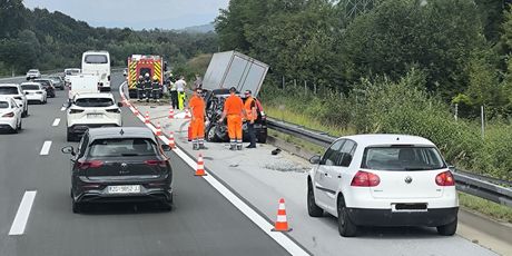 Prometna nesreća na autocesti A1 - 1