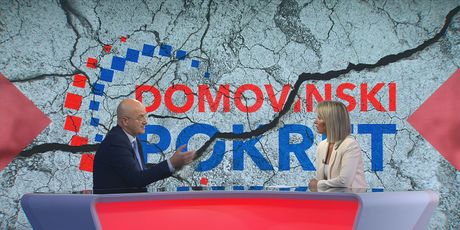 Mario Radić i Sabina Tandara Knezović, reporterka Dnevnika Nove TV