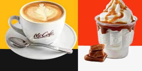 Sladoledna kava = McSundae bez preljeva + kava