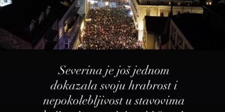 Benjamina Karić podržala Severinu