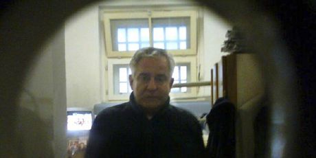 Ivo Sanader u ćeliji u Salzburgu, 10. prosinca 2010.