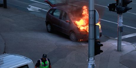 Požar automobila na Selskoj ulici - 4