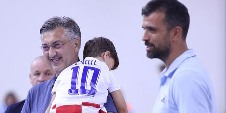 Andrej Plenković sa sinovima