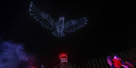 Dron show na koncertu Thompsona u Sinju - 5