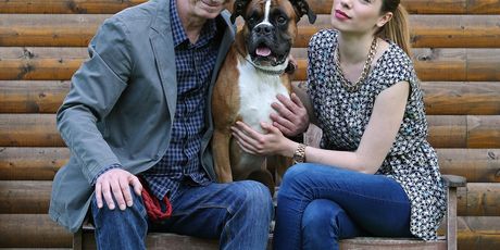 Massimo Savić i kći Mirna