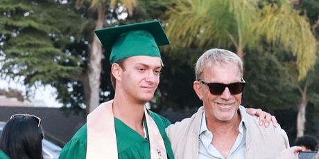 Kevin i Cayden Costner - 3