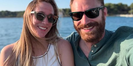 Momčilo Otašević i sestra Sanja