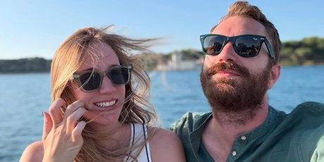 Momčilo Otašević i sestra Sanja