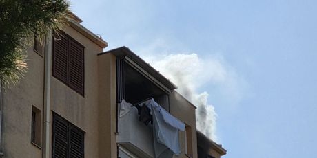 Požar stana u zgradi u Rovinju - 5