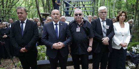 Komemoracija za žrtve iz jame Jazovka na Žumberku - 1