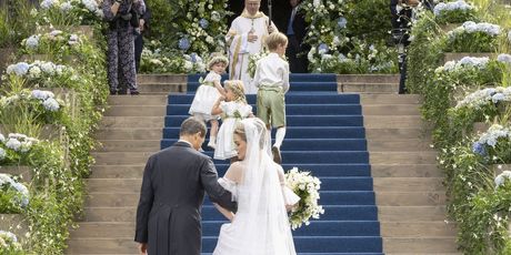 Princeza Marie Caroline od Lihtenštajna - vjenčanje