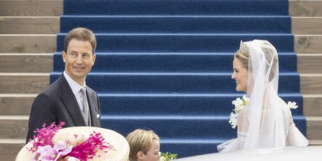 Princeza Marie Caroline od Lihtenštajna - vjenčanje