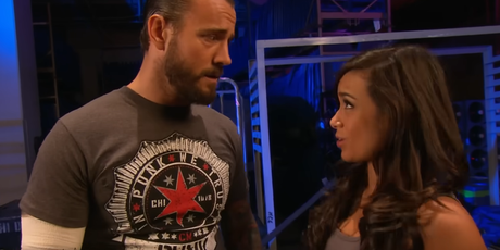AJ Lee i CM Punk - 4