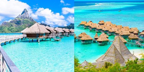 Bora bora vs. Moorea