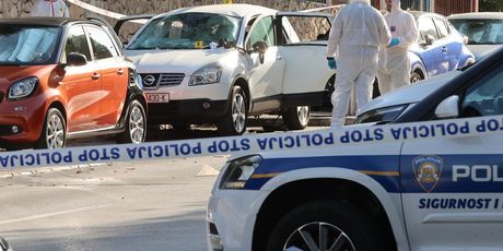 Oštećen automobil u Splitu
