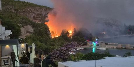 Požar u Lokvi Rogoznici - 1