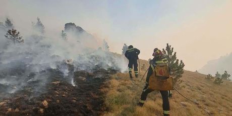 Požar na području Dinare - 2
