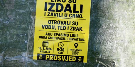 Prosvjed u Gospiću