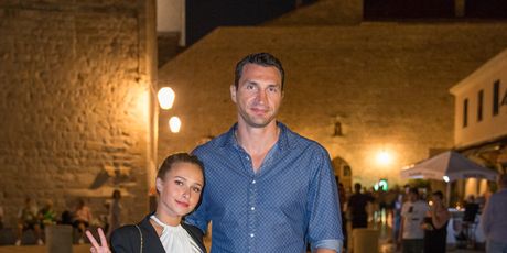 Hayden Panettiere i Vladimir Kličko u Dubrovniku