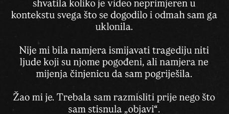 Meri Banovac na Instagramu