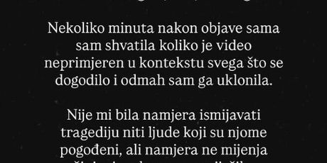 Meri Banovac na Instagramu