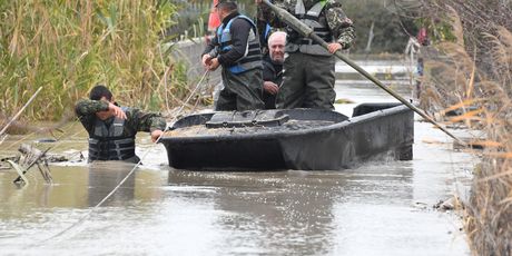 Poplava u Albaniji (Foto: AFP)