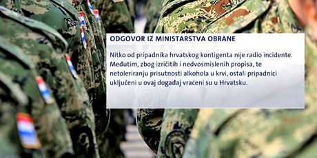 Zbog pijanstva vojnici vraćeni iz misije (Foto: Dnevnik.hr) - 2