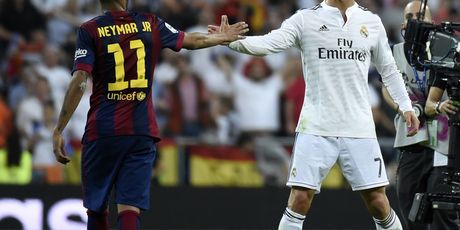 Neymar i Cristiano Ronaldo (Foto: AFP)