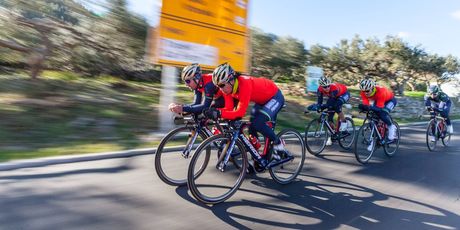 Team Bahrain Merida priprema se na Hvaru
