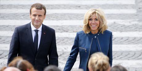 Brigitte i Emanuel Macron (FOTO: Getty)