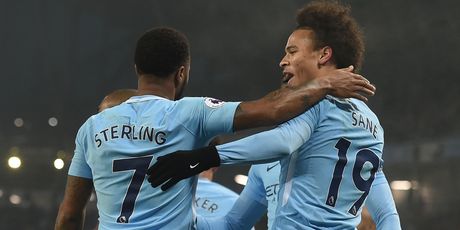 Raheem Sterling i Leroy Sane (Foto: AFP)