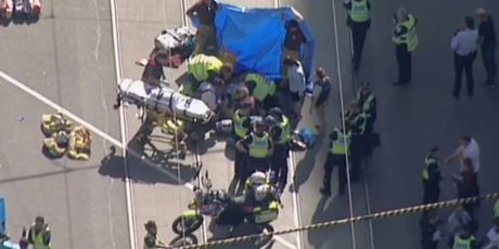 Mjesto nesreće u Melbourneu (Foto: screenshot AP)