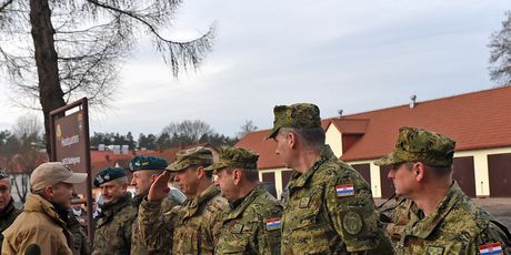 Ministar Krstičević u obilasku hrvatskih vojnika u Poljskoj (Foto: MORH) - 4