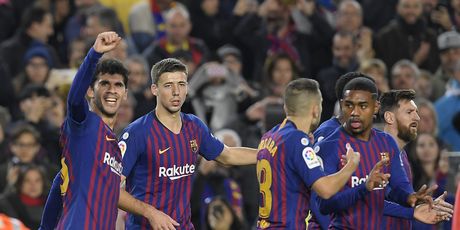 Slavlje Barcelone (Foto: AFP)