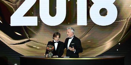 Modrić dobio Zlatnu loptu (Foto: AFP)