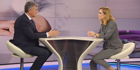 Ministar zdravstva Milan Kujundžić i Ivana Brkić Tomljenović (Foto: Dnevnik.hr)