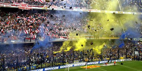 Navijači Boce i Rivera (Foto: AFP)