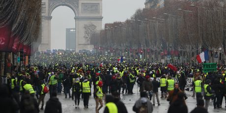 Prosvjed u Parizu (Foto: Zakaria ABDELKAFI / AFP)