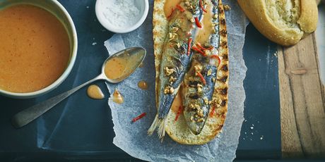 Sardine na brusketi