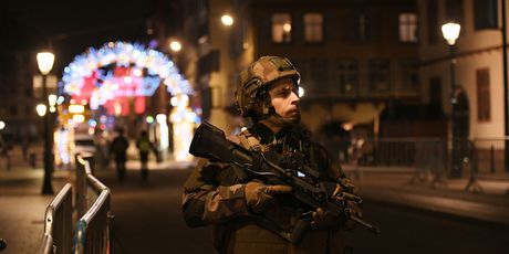 Policija na ulicama Strasbourga (Foto: AFP)