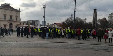 Prosvjed žutih prsluka u Zagrebu (Foto: Ivana Cerovac/Dnevnik.hr)