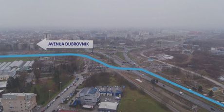 Ceste kojima će se prometovati nakon zatvaranja rotora Remetinec (Foto: Dnevnik.hr) - 3