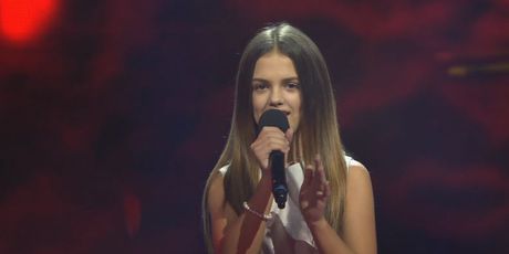 Elena Brnić u finalu Supertalenta (Foto: Dnevnik.hr) - 1
