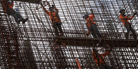 Građevinski radnici (Foto: Arhiva/AFP)