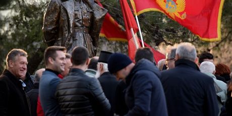 Otkrivanje spomenika Josipu Brozu Titu u Podgorici (Foto: AFP) - 5