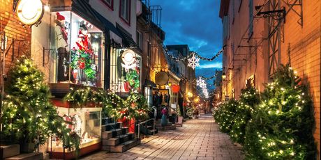 Rue du Petit Champlain, Quebec City, Kanada